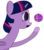 Size: 843x949 | Tagged: safe, artist:megablaster7, twilight sparkle, alicorn, pony, g4, crossover, open mouth, smash ball, super smash bros., twilight sparkle (alicorn)