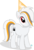 Size: 1949x2887 | Tagged: safe, artist:arifproject, oc, oc only, oc:starbass, pony, g4, female, hair over one eye, happy, hat, looking at you, mare, party hat, red eyes, simple background, smiling, solo, standing, transparent background, vector