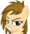 Size: 4004x4462 | Tagged: safe, artist:itspeahead, oc, oc only, oc:stellar winds, pony, g4, absurd resolution, bust, portrait, raised eyebrow, show accurate, simple background, smiling, solo, transparent background, vector