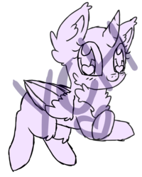 Size: 1161x1449 | Tagged: safe, artist:cloureed, pony, chibi, commission, for sale, heart eyes, solo, wingding eyes, your character here