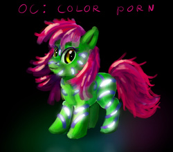 Size: 1478x1300 | Tagged: safe, artist:xbi, oc, oc only, oc:color porn, earth pony, pony, color porn, solo