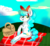 Size: 1024x939 | Tagged: safe, artist:oreomonsterr, oc, oc only, oc:fluffy mane, earth pony, pony, basket, bedroom eyes, picnic, picnic basket, picnic blanket, solo, watermark