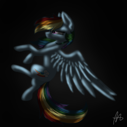 Size: 2000x2000 | Tagged: safe, artist:inspiration1413, rainbow dash, pony, g4, female, high res, solo