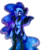 Size: 2000x2000 | Tagged: safe, artist:angieamour, nightmare moon, alicorn, anthro, unguligrade anthro, g4, arm hooves, armor, female, high res, simple background, solo, transparent background