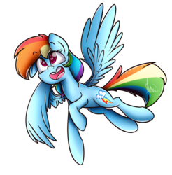 Size: 1062x1080 | Tagged: safe, artist:vanillashineart, rainbow dash, pony, g4, female, flying, happy, heart eyes, simple background, solo, transparent background, wingding eyes