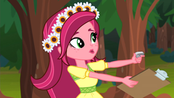 Size: 1920x1080 | Tagged: safe, screencap, gloriosa daisy, equestria girls, g4, my little pony equestria girls: legend of everfree, female, solo, whistle