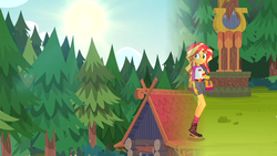 Size: 1920x1080 | Tagged: safe, screencap, sunset shimmer, equestria girls, g4, my little pony equestria girls: legend of everfree, female, solo, transition