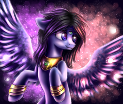 Size: 1024x867 | Tagged: safe, artist:wingsterwin, oc, oc only, flying, solo, space, wings
