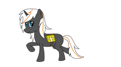 Size: 1594x888 | Tagged: safe, oc, oc only, oc:velvet remedy, pony, unicorn, fallout equestria, 1000 hours in ms paint, fanfic, fanfic art, female, fluttershy medical saddlebag, horn, mare, medical saddlebag, ms paint, saddle bag, simple background, smiling, solo, white background