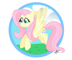 Size: 979x819 | Tagged: safe, artist:gemstonetheunicorn, fluttershy, g4, female, flying, looking at something, partial background, simple background, solo, spread wings, transparent background