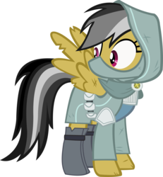 Size: 10767x11641 | Tagged: safe, artist:cyanlightning, daring do, dungeons and discords, g4, .svg available, absurd resolution, female, rogue, simple background, solo, transparent background, vector