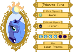Size: 1036x740 | Tagged: safe, artist:andrevus, princess luna, g4, character profile, female, palette swap, recolor, s1 luna, simple background, solo, transparent background
