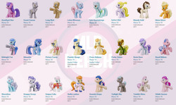 Size: 1330x794 | Tagged: safe, amethyst star, bon bon, caesar, count caesar, crescent pony, elsie, linky, long shot, lotus blossom, lyra heartstrings, lyrica lilac, mane moon, manely gold, midnight fun, minuette, picture frame (g4), powder rouge, press pass, press release (character), pretty vision, roxie, roxie rave, royal ribbon, shoeshine, snappy scoop, soigne folio, sparkler, stella lashes, sweetie drops, twilight sky, twinkleshine, vidala swoon, vidale swoon, g4, official, blind bag, error, female, irl, mlpmerch, photo, stella, toy