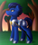 Size: 3000x3600 | Tagged: safe, artist:spirit-dude, oc, oc only, oc:deevfactor, earth pony, pony, armor, commission, earth pony oc, grass, high res, katana, male, solo, stallion, sunset, sword, tree, weapon