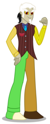 Size: 1250x3072 | Tagged: dead source, safe, artist:drewmwhit, discord, equestria girls, g4, clothes, equestria girls-ified, male, principal, simple background, solo, transparent background, vector