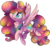 Size: 5533x5047 | Tagged: safe, artist:cutepencilcase, pinkie pie, alicorn, pony, g4, absurd resolution, alicornified, chest fluff, ear fluff, female, fluffy, pinkiecorn, race swap, simple background, solo, transparent background, xk-class end-of-the-world scenario