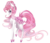 Size: 2306x1985 | Tagged: safe, artist:bonniebatman, oc, oc only, original species, pond pony, chest fluff, female, flower, flower in hair, mare, simple background, solo, transparent background