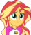 Size: 7000x7720 | Tagged: safe, artist:luckreza8, sunset shimmer, equestria girls, g4, my little pony equestria girls: legend of everfree, absurd resolution, clothes, female, simple background, solo, transparent background, vector, worried