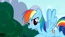 Size: 1280x720 | Tagged: safe, screencap, rainbow dash, pony, g4, sonic rainboom (episode), female, mare, solo