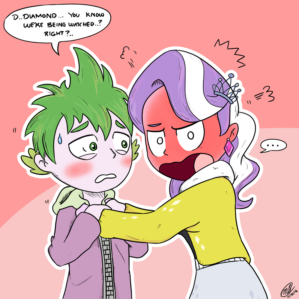 Spike shipping fimfiction