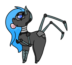 Size: 610x552 | Tagged: safe, artist:cyn-ner, oc, oc only, pony, simple background, solo, transparent background