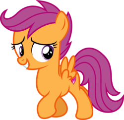 Size: 4312x4181 | Tagged: safe, artist:deyrasd, scootaloo, pegasus, pony, g4, absurd resolution, cutie mark, female, simple background, solo, the cmc's cutie marks, transparent background, vector