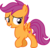 Size: 4312x4181 | Tagged: safe, artist:deyrasd, scootaloo, pegasus, pony, g4, absurd resolution, cutie mark, female, simple background, solo, the cmc's cutie marks, transparent background, vector