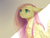 Size: 2400x1800 | Tagged: safe, artist:maria-fly, fluttershy, pony, g4, chest fluff, crying, female, floppy ears, long mane, looking away, looking up, sad, shade, solo