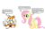 Size: 1489x991 | Tagged: safe, artist:darthraner83, fluttershy, g4, crossover, cute, fluttertails, male, miles "tails" prower, simple background, sonic the hedgehog (series), speech bubble, transparent background