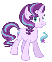 Size: 1440x1728 | Tagged: safe, artist:thecheeseburger, starlight glimmer, oc, oc:nightfall shine, pony, unicorn, g4, alternate universe, female, mare, simple background, solo, transparent background