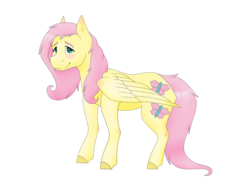 Size: 2050x1600 | Tagged: safe, artist:little-miss-jenkins, fluttershy, g4, blushing, female, looking at you, simple background, solo, transparent background