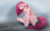 Size: 1600x1004 | Tagged: safe, artist:pinktonicponystudio, pinkie pie, earth pony, pony, g4, crying, female, left out, pinkamena diane pie, rain, sad, solo