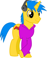 Size: 719x883 | Tagged: safe, artist:haybale100, oc, oc only, oc:code sketch, pony, unicorn, 2017 community collab, derpibooru community collaboration, .svg available, cutie mark, headphones, male, simple background, solo, stallion, svg, transparent background, vector