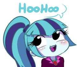 Size: 366x319 | Tagged: safe, artist:rileyav, sonata dusk, equestria girls, g4, cute, female, simple background, solo, sonatabetes, white background