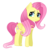 Size: 648x654 | Tagged: safe, artist:discords, artist:havocs, fluttershy, pegasus, pony, g4, cute, cutie mark, female, folded wings, looking sideways, mare, simple background, smiling, solo, transparent background