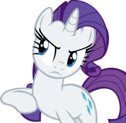 Size: 11303x11097 | Tagged: safe, artist:cyanlightning, rarity, g4, scare master, .svg available, absurd resolution, female, simple background, solo, transparent background, unamused, vector