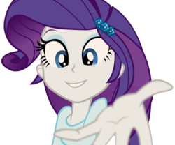 Size: 1732x1438 | Tagged: safe, edit, edited screencap, screencap, rarity, equestria girls, g4, my little pony equestria girls: rainbow rocks, background removed, clothes, cropped, cute, female, hand, offering, raribetes, reaching, simple background, solo, transparent background