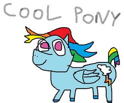 Size: 600x500 | Tagged: safe, rainbow dash, g4, 1000 hours in ms paint, cute, female, ms paint, solo