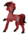 Size: 1253x1515 | Tagged: safe, artist:marshmellowcannibal, oc, oc only, oc:mallac, pony, zony, red and black oc, simple background, solo, transparent background