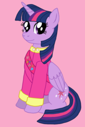 Size: 575x861 | Tagged: safe, artist:dnlnamek01, twilight sparkle, alicorn, pony, g4, clothes, female, solo, twilight sparkle (alicorn), uniform