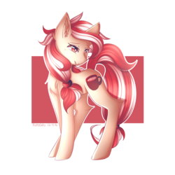 Size: 2000x2000 | Tagged: safe, artist:kurochhi, oc, oc only, oc:peppermint mocha, earth pony, pony, female, high res, mare, simple background, solo, transparent background