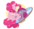 Size: 2644x2268 | Tagged: safe, artist:snow angel, pinkie pie, g4, duality, high res, pinkamena diane pie, simple background, transparent background