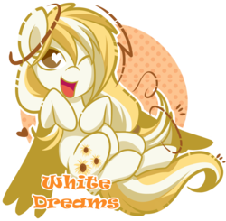 Size: 900x882 | Tagged: safe, artist:xwhitedreamsx, oc, oc only, pegasus, pony, cute, heart eyes, ocbetes, one eye closed, open mouth, simple background, smiling, solo, transparent background, wingding eyes, wink