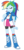 Size: 507x1068 | Tagged: safe, artist:embercl, rainbow dash, equestria girls, g4, female, simple background, solo, transparent background