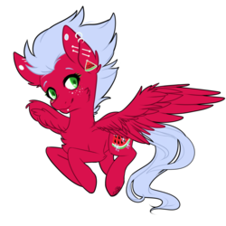 Size: 894x894 | Tagged: safe, artist:crimsonknight888, oc, oc only, oc:melon frost, pony, female, mare, simple background, solo, transparent background