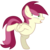 Size: 7000x7000 | Tagged: safe, artist:tardifice, roseluck, chicken, earth pony, pony, applejack's "day" off, g4, absurd resolution, behaving like a bird, bipedal, chicken dance, female, open mouth, photoshop, show accurate, silly, silly pony, simple background, solo, standing, standing on one leg, transparent background, vector