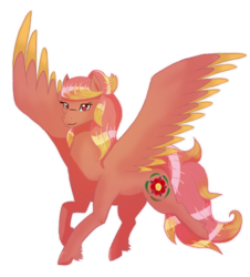 Size: 769x850 | Tagged: safe, artist:eternity9, oc, oc only, oc:florie primrose, pegasus, pony, female, mare, simple background, solo, transparent background