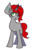 Size: 677x1069 | Tagged: safe, artist:crownedspade, oc, oc only, pony, unicorn, curved horn, female, horn, mare, simple background, solo, transparent background