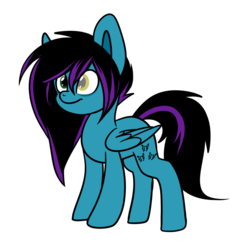Size: 1024x1015 | Tagged: safe, artist:despotshy, oc, oc only, oc:despy, pegasus, pony, female, filly, simple background, solo, transparent background, younger