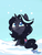 Size: 1519x1997 | Tagged: safe, artist:xwhitedreamsx, oc, oc only, pony, unicorn, chibi, clothes, cute, looking up, ocbetes, scarf, snow, snowfall, solo, starry eyes, wingding eyes